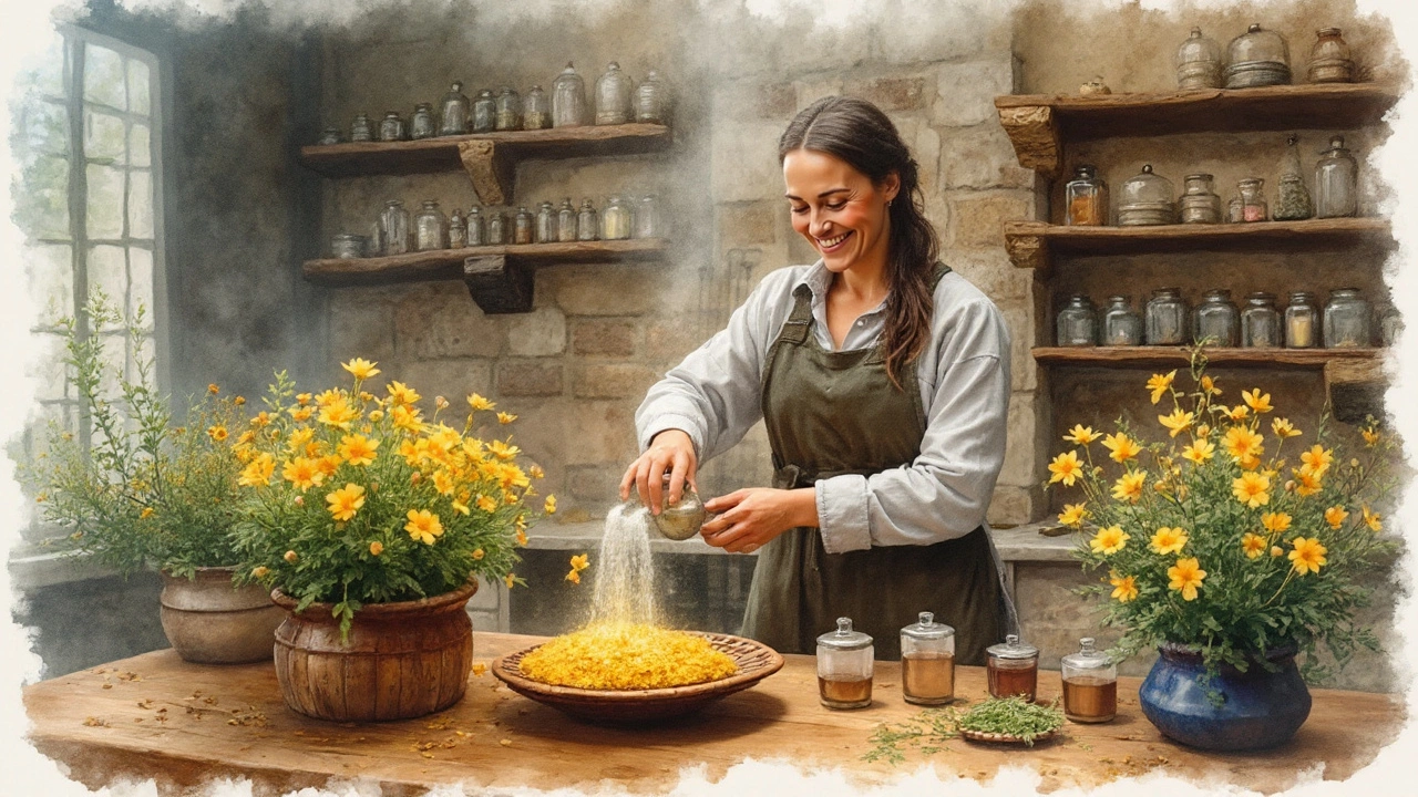 Comparing Poisonous Buttercup to Similar Herbs
